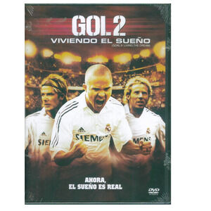 Gol 2 Viviendo el sueno DVD RARE football‎ soccer Region 1 & 4